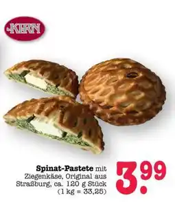 Scheck-in-Center Spinat-Pastete Angebot