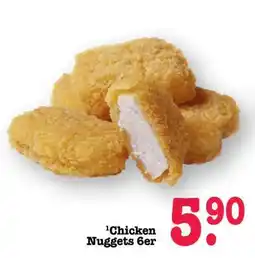 Scheck-in-Center Chicken Nuggets 6er Angebot