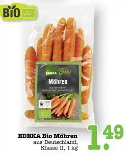 Scheck-in-Center EDEKA Bio Möhren Angebot