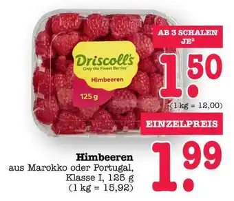 Scheck-in-Center Driscoll’s Himbeeren Angebot