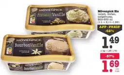 Scheck-in-Center Mövenpick Eis Angebot
