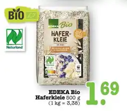 Scheck-in-Center EDEKA Bio Haferkleie Angebot