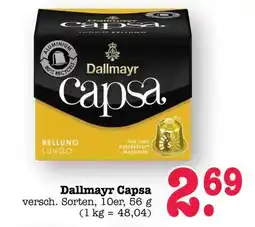Scheck-in-Center Dallmayr capsa Angebot
