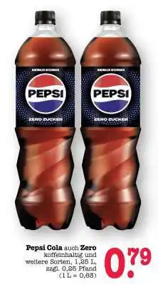 Scheck-in-Center Pepsi Cola Angebot
