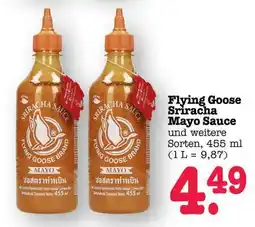 Scheck-in-Center Flying Goose Sriracha Mayo Sauce Angebot