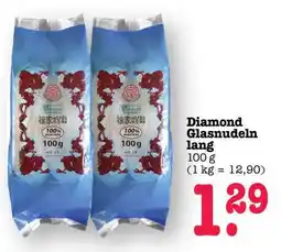 Scheck-in-Center Diamond Glasnudeln lang Angebot