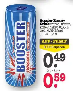 Scheck-in-Center Booster Energy-Drink Angebot