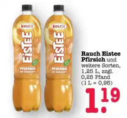 Scheck-in-Center RAUCH Eistee Pfirsich Angebot