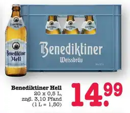 Scheck-in-Center Benediktiner Hell Angebot