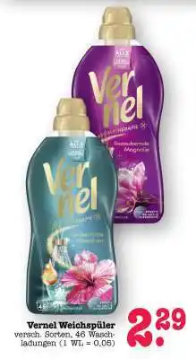Scheck-in-Center Vernel Weichspüler Angebot