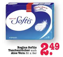 Scheck-in-Center Regina Softis Taschentücher Angebot