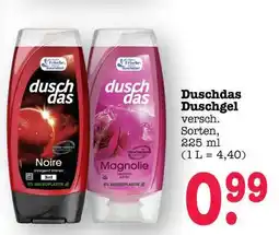 Scheck-in-Center DUSCHDAS Duschgel Angebot