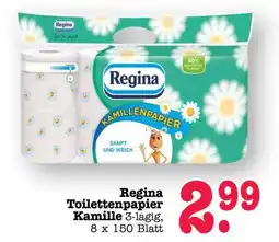 Scheck-in-Center Regina Toilettenpapier Kamille Angebot
