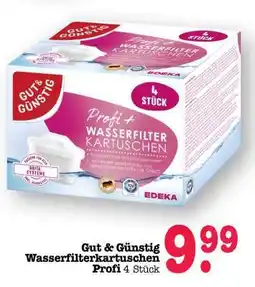 Scheck-in-Center Gut & Günstig Wasserfilterkartuschen Angebot