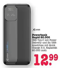Scheck-in-Center Powerbank Rapid 20.000 Angebot