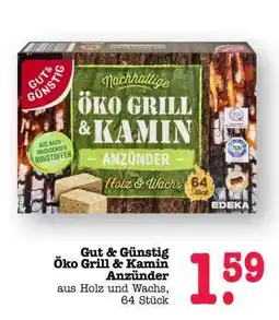 Scheck-in-Center Gut & Günstig Öko Grill & Kamin Anzünder Angebot