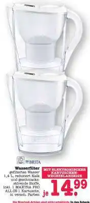 Scheck-in-Center BRITA Wasserfilter Angebot