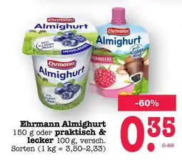 Scheck-in-Center EHRMANN Almighurt Angebot