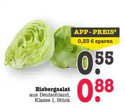 Scheck-in-Center Eisbergsalat Angebot