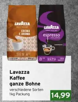 CAP Markt Lavazza Kaffee ganze Bohne Angebot