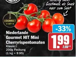 HIT Niederlande Gourmet HIT Mini Cherryrispentomaten Angebot