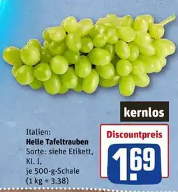 nahkauf Helle Tafeltrauben Angebot