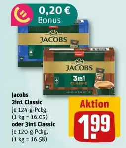 nahkauf Jacobs 2in1 Classic oder 3in1 Classic Angebot