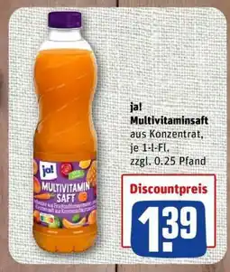 nahkauf ja! Multivitaminsaft Angebot