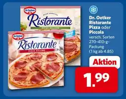 Combi Dr. Oetker Ristorante Pizza oder Piccola Angebot