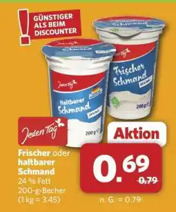 Combi Frischer oder haltbarer Schmand Angebot