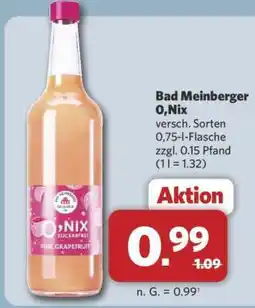 Combi Bad Meinberger 0,Nix Angebot