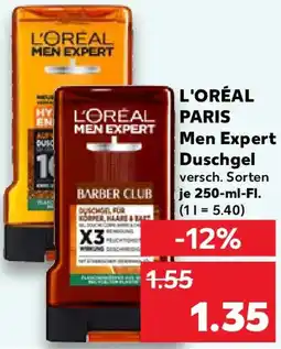 Kaufland L'ORÉAL PARIS Men Expert Duschgel Angebot