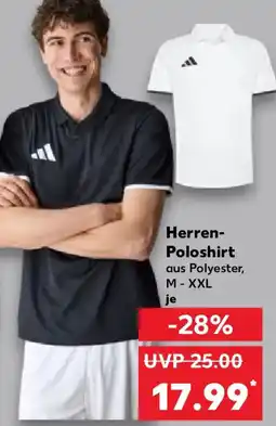 Kaufland Adidas Herren Poloshirt Angebot