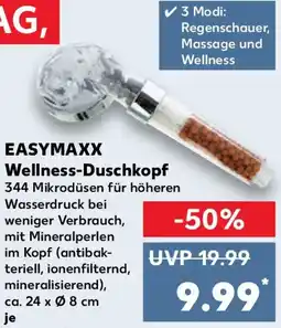 Kaufland EASYMAXX Wellness-Duschkopf Angebot