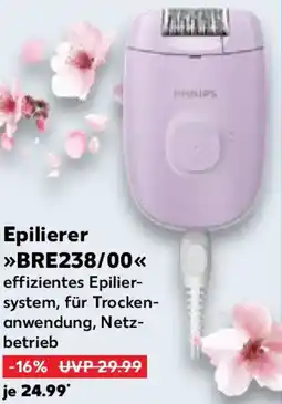 Kaufland Philips Epilierer BRE238/00 Angebot