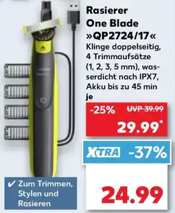 Kaufland Philips Rasierer One Blade QP2724/17 Angebot