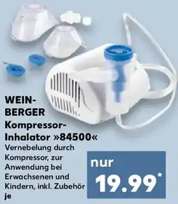 Kaufland WEINBERGER Kompressor Inhalator 84500 Angebot