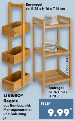 Kaufland LIV&BO Regale Angebot