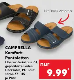 Kaufland CAMPRELLA Komfort Pantoletten Angebot