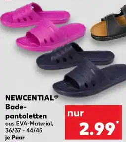 Kaufland NEWCENTIAL Badepantoletten Angebot