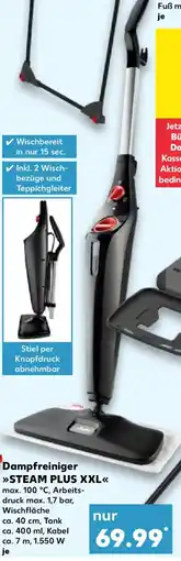 Kaufland Vileda Dampfreiniger STEAM PLUS XXL Angebot