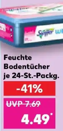 Kaufland Swiffer Feuchte Bodentücher Angebot