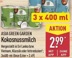 Aldi Nord ASIA GREEN GARDEN Kokosnussmilch Angebot