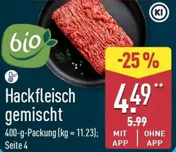Aldi Nord Hackfleisch gemischt Angebot