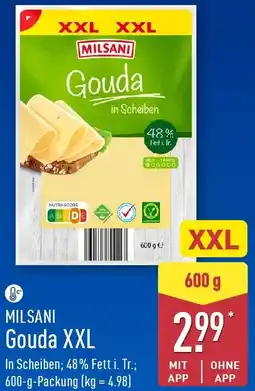 Aldi Nord MILSANI Gouda XXL Angebot