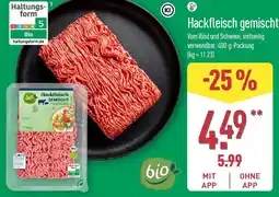 Aldi Nord Hackfleisch gemischt Angebot