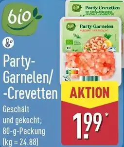 Aldi Nord Bio Party Garnelen/ Crevetten Angebot