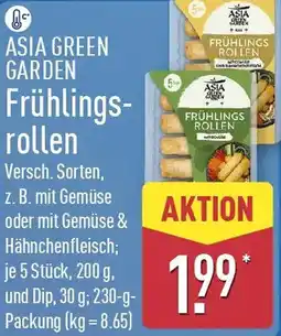 Aldi Nord ASIA GREEN GARDEN Frühlingsrollen Angebot