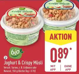 Aldi Nord Bio Joghurt & Crispy Müsli Angebot