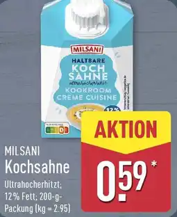 Aldi Nord MILSANI Kochsahne Angebot